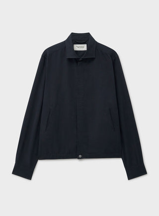 Men's recycled cotton black Jacket UK