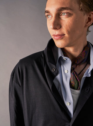 Men's Tencel British Racing Green neckerchief
