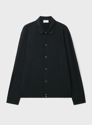 ZQ Merino Super 120s Jersey Black Conduit Overshirt