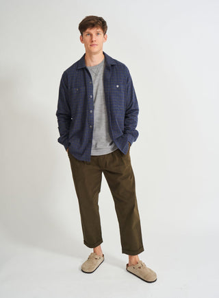 double pocket shirt men
