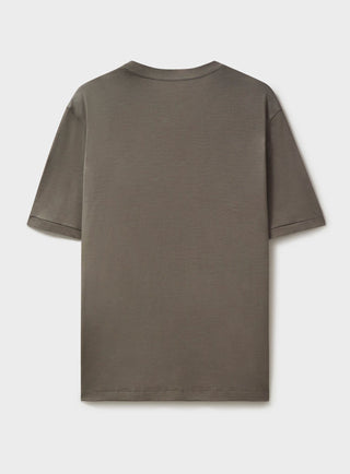 sustainable menswear oatmeal ZQ merino traceable wool best quality t shirts best tshirt 