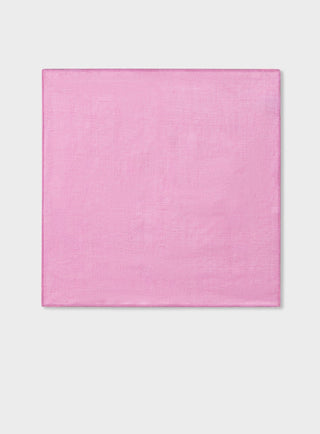 Italian linen hankie Neem London Pink 